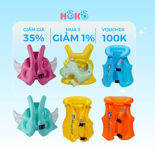 Áo Phao Bơi Trẻ Em Dày Dặn HOKO Áo Phao Trẻ Em, Đồ Bơi Bơm Hơi, Thiết Bị Bơi Bơm Hơi