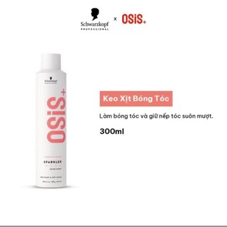 Xịt bóng tóc OSiS+ Sparkler  300ml cho salon tóc nam nữ