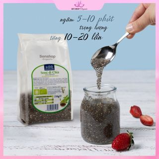 Hạt chia hữu cơ (Sottolestelle Organic Chia Seeds) - 250gr
