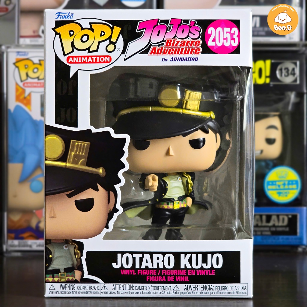 Mô hình Funko POP Animation: JoJo's Bizarre Adventure - Jotaro Kujo #2053