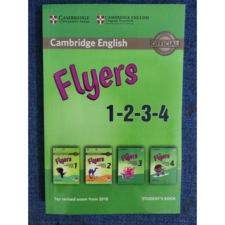  Sách - Bộ đề flyers authentic in gộp 1-4 