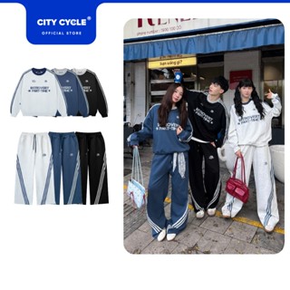 Combo set bộ nỉ hoodie nam nữ mùa đông Local Brand Chính Hãng City Cycle Combo bộ nỉ Half Half