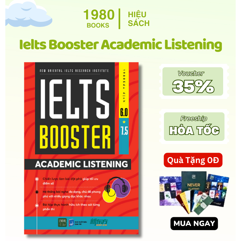 Sách - Ielts Booster Academic Listening