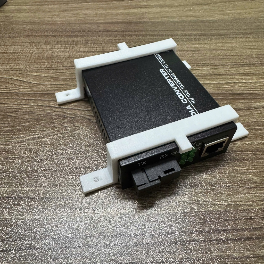 Các Mẫu Giá Đỡ Media Converter Quang Điện In 3D – Cố Định Sản Phẩm Trên Tường Trần Gọn Gàng