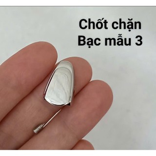 Chốt chặn đuôi dây kéo ( răng 5)- mẫu 2 và mẫu 3. Mua từ 3c, 10c để được giá tốt hơn