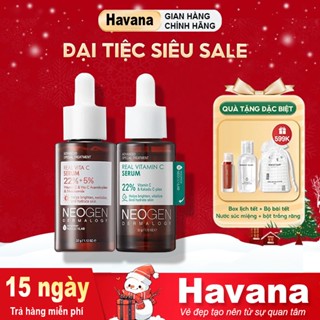 Tinh Chất Mờ Thâm Dưỡng Trắng Vitamin C SAP 22%  Neogen Dermalogy Real Vita C Serum 32ml