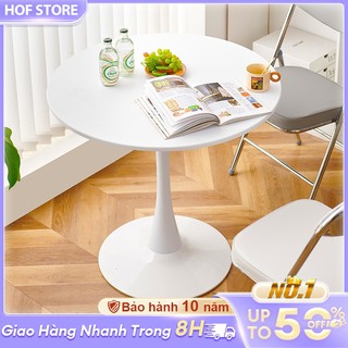  Bàn Tròn Tulip Phong Cách Bắc Âu 80x80x74cm  Bàn Ăn Đơn Giản Bàn Cafe Bàn Trà Phòng Khách Bàn Nhà Hàng 
