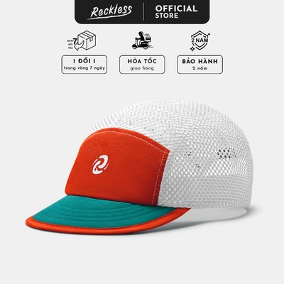 Mũ/Nón chạy bộ Unisex Thương hiệu Recklesstripwear FLK Sprint Running Cap - Vải Nylon trượt nước chống nắng 50+ UPF