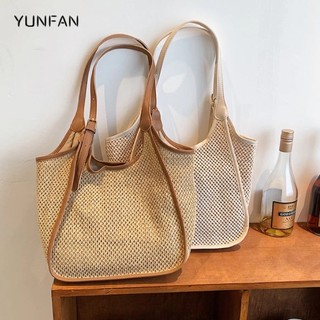Túi cói tote viền da vintage mẫu mới 2025 !!!