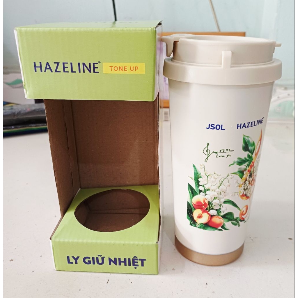 Ly giữ nhiệt inox 316L 500ml (Quà tặng Hazeline)