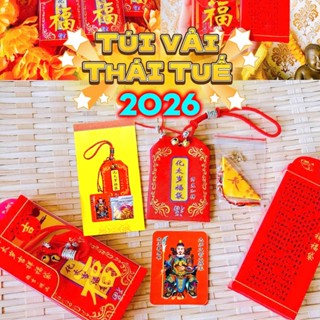 ĐÃ KHAII QUAANG - Túi thái tuế 2026 giải hạn (đã kh.ai quang)
