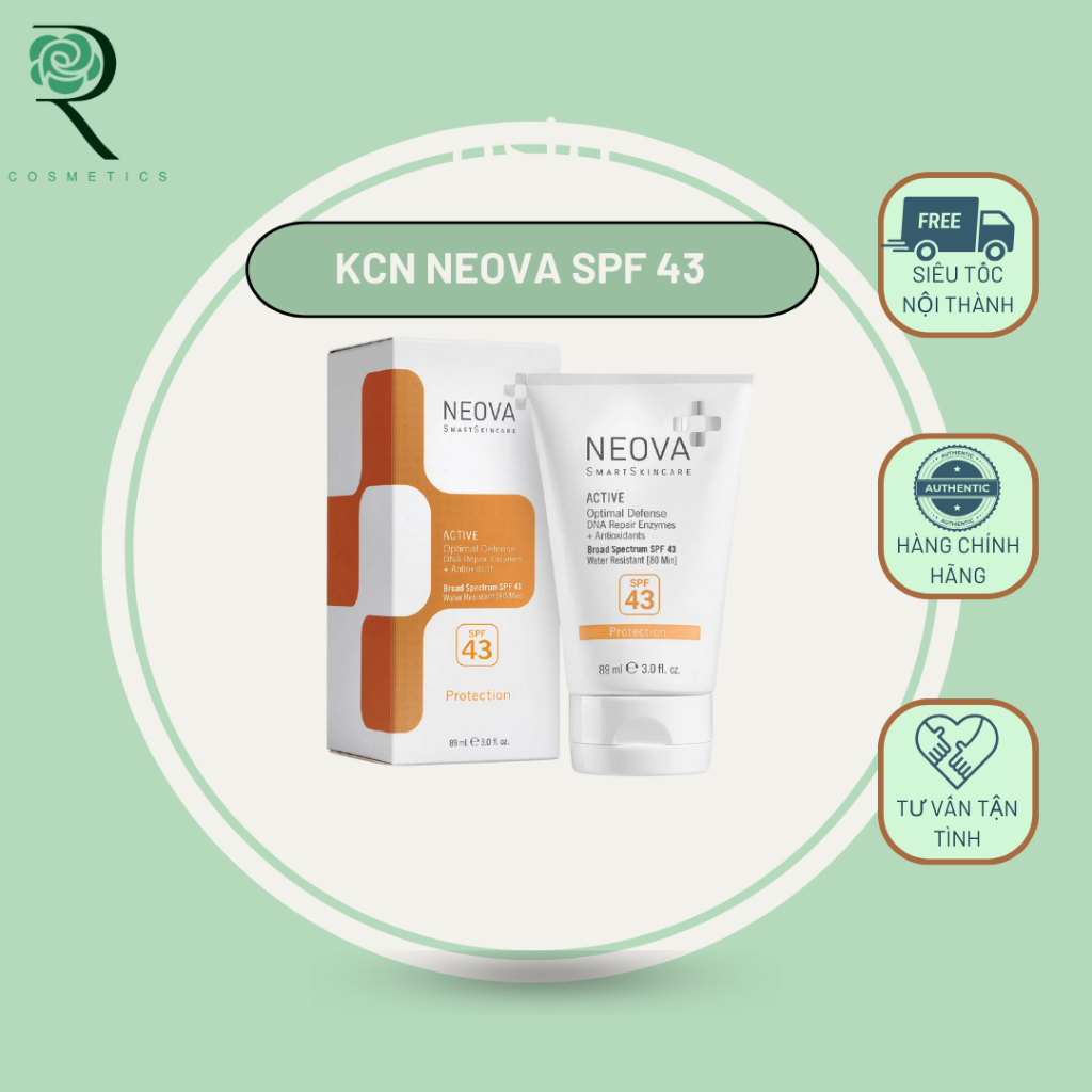 [Link mới] Kem chống nắng Neova SPF 43 DNA Damage Control Active/ Neova Active Broad Spectrum SPF 43