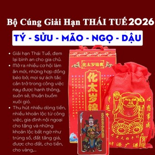 (FULL BỘ , CÓ HƯỚNG DẪN) BỘ CÚNG THÁI TUẾ 2026 (có kèm hướng dẫn)