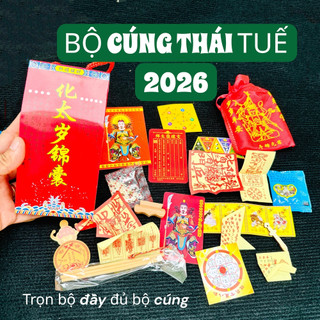 BỘ CÚNG THÁI TUẾ 2026 , BỘ ĐỦ ĐỒ (có kèm hướng dẫn)