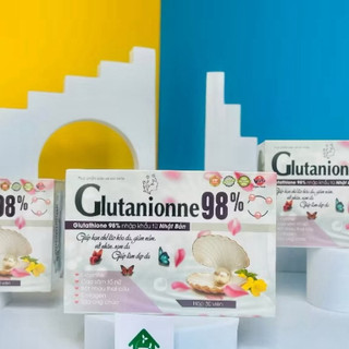 Glutanionne 98% Vạn Tam hộp 30 viên giúp sáng da mờ nám hạn chế lão hoá và điều hoà nội tiết tố nữ[Chính hãng ]