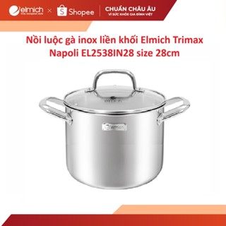 Nồi luộc gà inox liền khối Elmich Trimax Napoli EL2538IN28 size 28cm