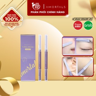  Dao cạo lông mày Amortals hai đầu Double-headed Macro Eyebrow Razor 