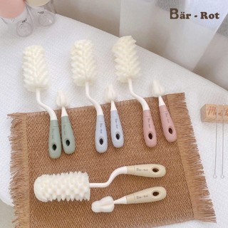  Set cọ bình mút Bar-rot cọ rửa bình sữa cho bé 