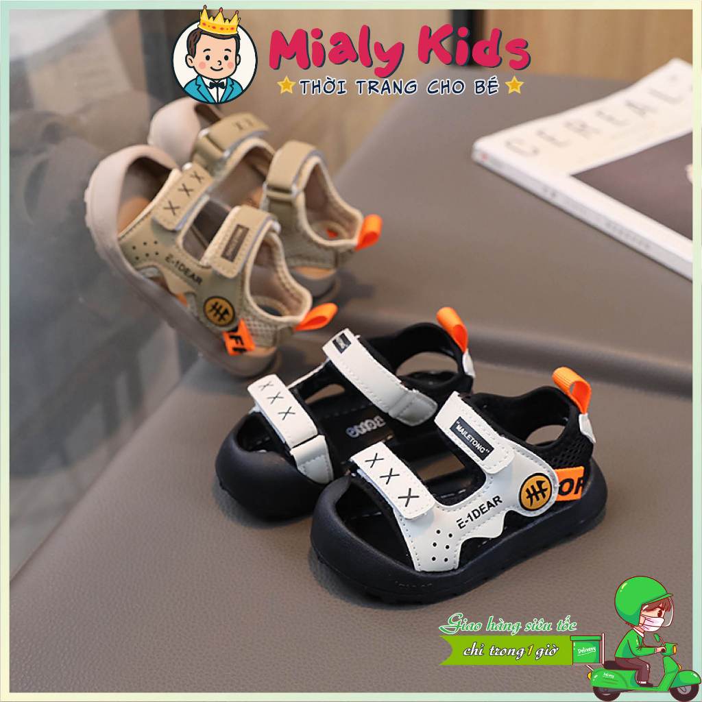 [HB] [Hàng Tặng Không Bán] Sandal trẻ em Mialy kids đế mềm chống trượt