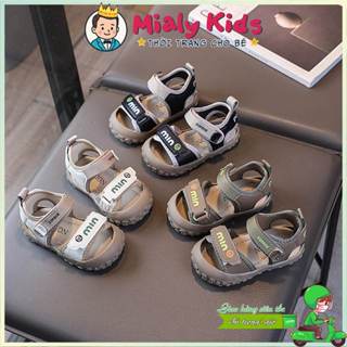 Dép xăng đan tập đi Chống vấp bé trai từ 1-5 tuổi đế mềm chống trơn thoáng khí thời trang hè cho bé