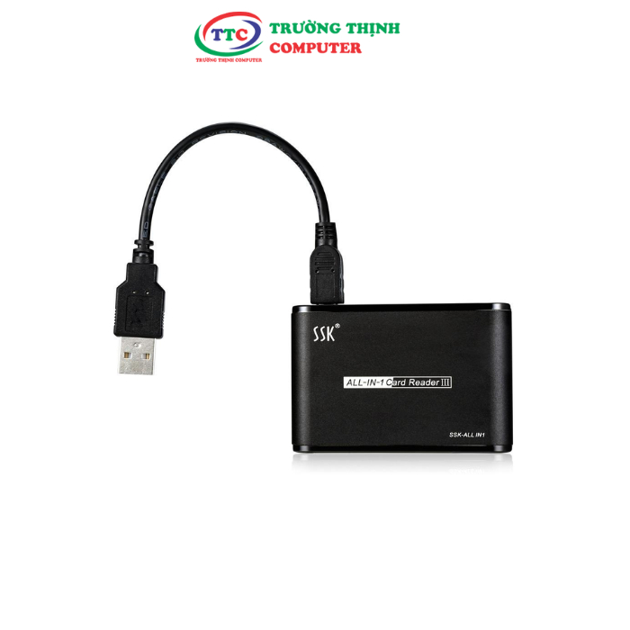 Đầu đọc thẻ nhớ đa năng SSK SCRM025