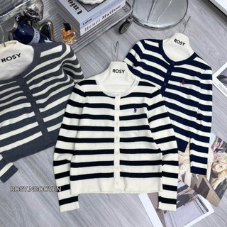 Áo cardigan kẻ