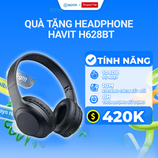 Tai nghe Bluetooth Headphone Havit H628BT Micro Tích Hợp Bluetooth 5.3