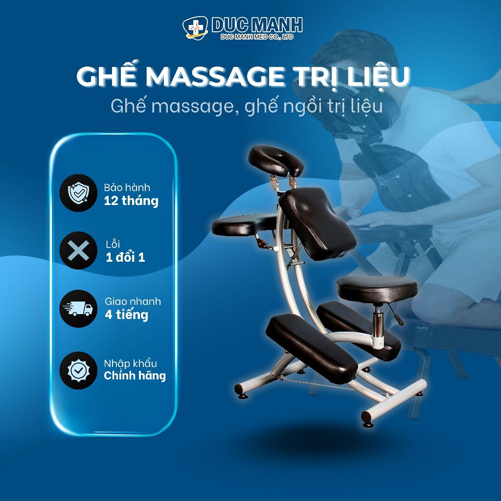 Ghế Massage Trị Liệu Đa Năng | Ghế Vật Lý Trị Liệu Chiropractic Cao Cấp - Cho Phòng Khám & Spa