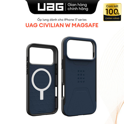 Ốp lưng chống sốc UAG Civilian hỗ trợ sạc từ tính Magnetic cho iPhone 17 Series