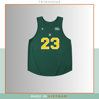  Áo Ba Lỗ Thể Thao Nam Nữ Tanktop Cổ Tròn Sát Nách In Số 23 Năng Động Phù Hợp Bóng Rổ Bóng Đá Thể Hình Tập Gym. Mã: BL 