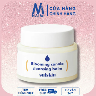  SÁP TẨY TRANG LÀM SẠCH THÔNG THOÁNG LỖ CHÂN LÔNG SUISKIN BLOOM CANOLA CLEANSING BALM 90ml 
