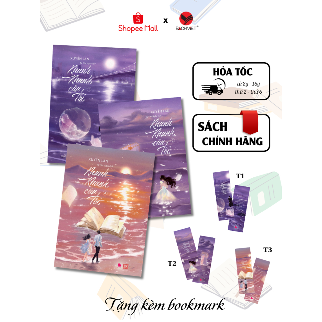 Sách - Khanh Khanh của tôi (trọn bộ 3 tập) - Xuyên Lan (bản PT/ bản ĐB)