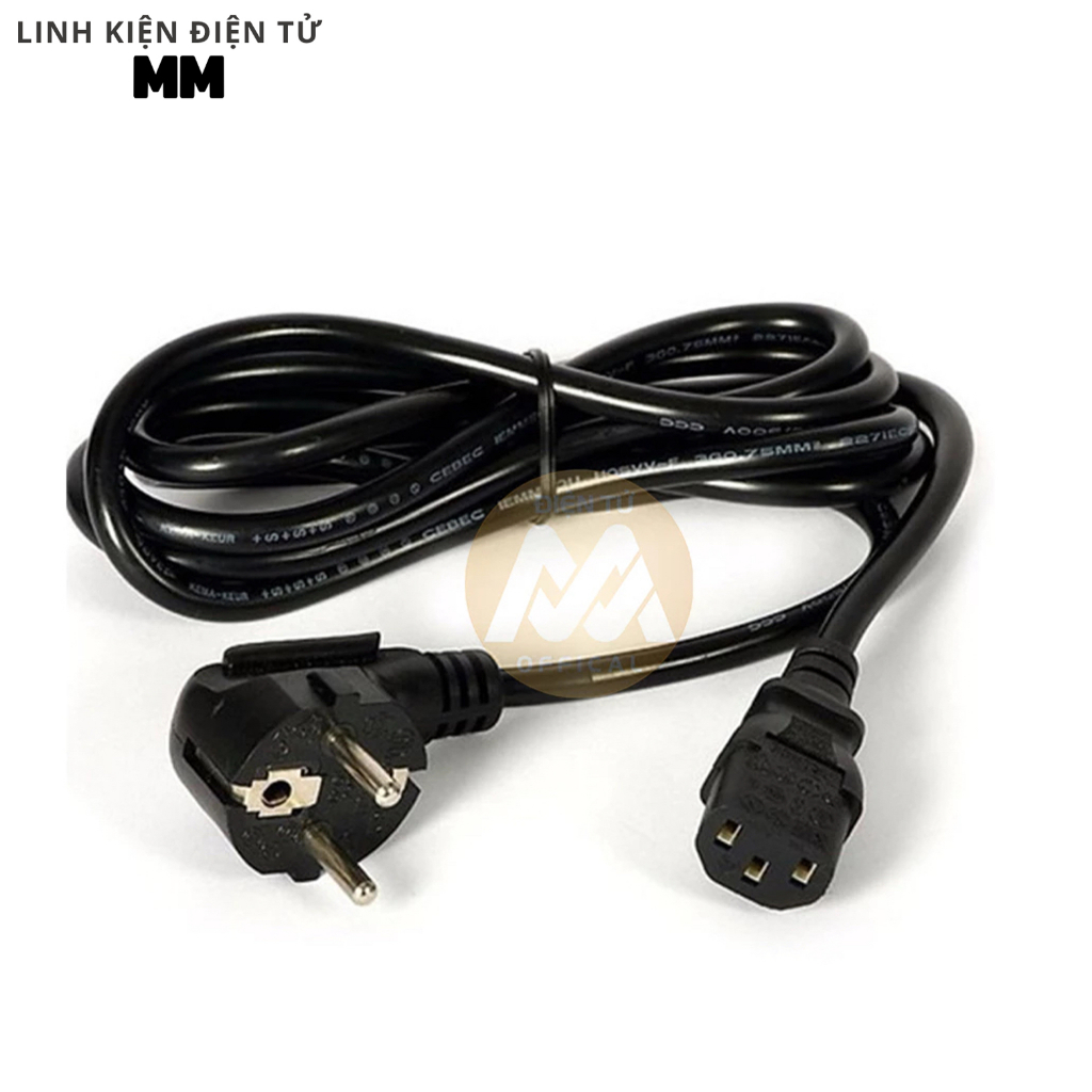 Dây nguồn máy tính, PC dài 1M8 - Dùng để nối tín hiệu amply, máy tính