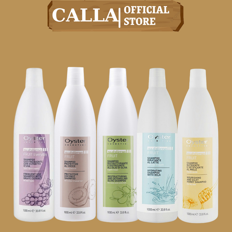 Dầu gội phục hồi, dưỡng ẩm, tái tạo Oyster Sublime Fruit 1000ML, Hàng Công Ty Nhập Khẩu Chính Nghạch