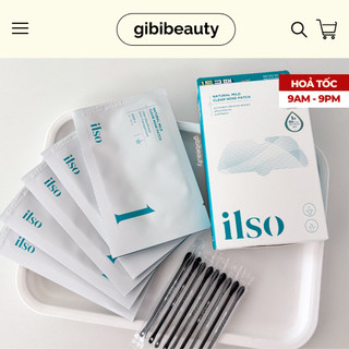  Set đẩy mụn ILSO Natural Mild Clear Nose Patch 