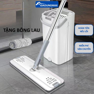  Cây Lau Nhà Tự Vắt Thông Minh Xoay 360 Độ Cao Cấp Tiện Lợi Sử Dụng Gia Đình Dễ Dàng Tặng Kèm Bông 