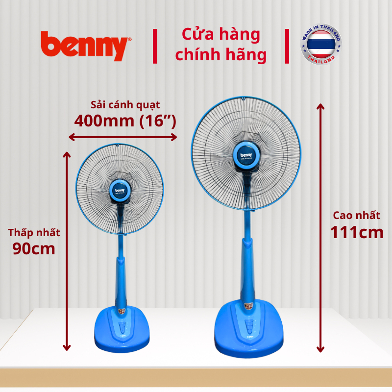 Quạt lửng Nhập khẩu Thái Lan Benny BF-41SL - 60w
