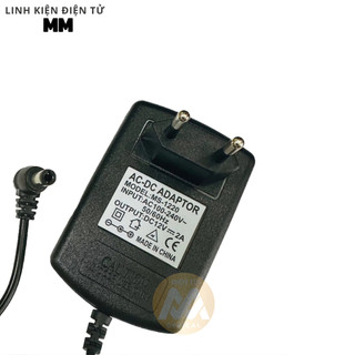 Nguồn adaper 2A (5V-9V-12V) ra 2 đầu jack có đèn báo - Dùng cho các thiết bị điện tử