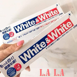 Kem đánh răng white and white của Nhật