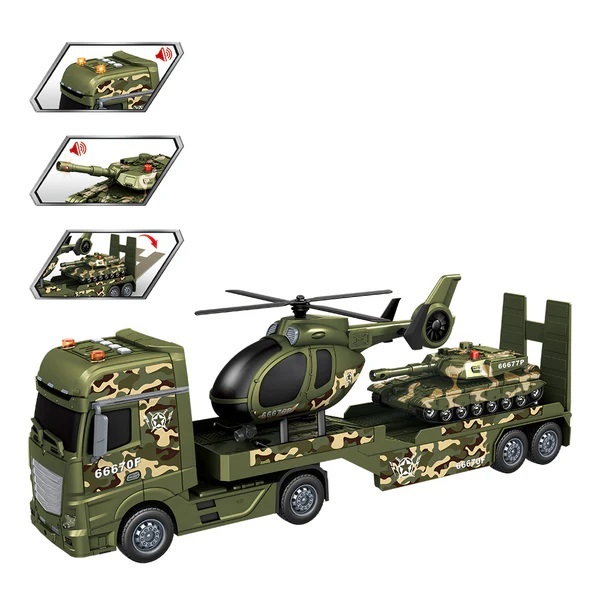 Đồ chơi - TOYSTAR - 666-70E mô hình xe vận chuyển quân sự