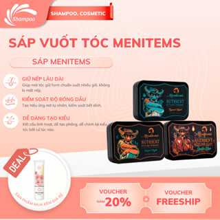 Sáp vuốt tóc MENITEMS 50/100GR Sáp dưỡng tạo kiểu tóc cao cấp, giữ nếp siêu cấp,hương thơm lôi cuốn