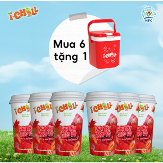 [Combo6tặng1Gift] iChill  Dâu Tây Atiso Đỏ Nước Thanh Nhiệt Sấy Thăng Hoa_ iChill topping Từ Trái Cây Tươi 29gr
