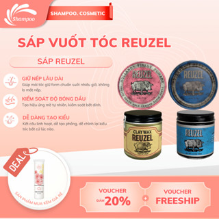 Sáp vuốt tóc nam REUZEL đủ mẫu tạo kiểu tóc siêu giữ nếp bồng đẹp,clay wax,pomade,clay pomade