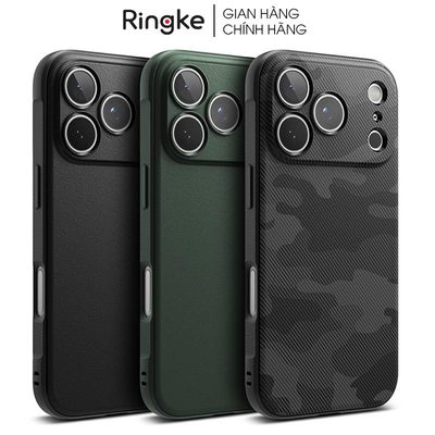 Ốp lưng iPhone 17 Pro Max / 17 Pro / 17 / Air RINGKE Onyx