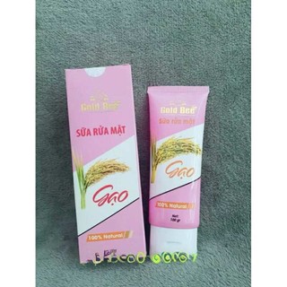 Sữa Rửa Mặt Gạo GOLD BEE 100gr Goldbee