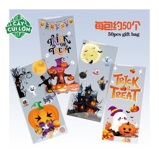 SET 50 TÚI KIẾNG HALLOWEEN (gồm dây kẽm)