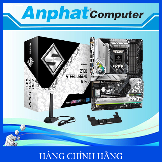 Bo Mạch Chủ Main ASRock Z790 Steel Legend WiFi Socket LGA 1700 - Hàng Chính Hãng