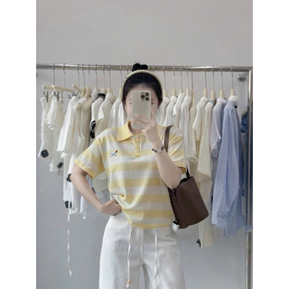 Áo Len mongtogi Kẻ Ngang