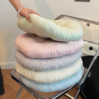  Đệm Lót Ghế Văn Phòng Kiểu NHÚN Nệm Ngồi Bệt Tròn Vuông Màu Pastel Dễ Thương 
