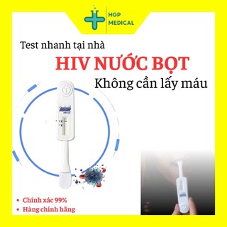 (HỎA TỐC) Bộ test HIV dịch miệng OraQuick hàng USA - Xét nghiệm tại nhà Không Cần Lấy Máu - Che tên SP - Chính xác 99%